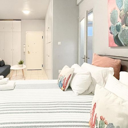 Cute 1Br Apt With Balcony In The Heart Of The City Athens Ngoại thất bức ảnh