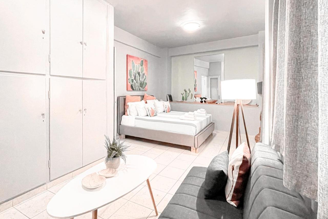Cute 1Br Apt With Balcony In The Heart Of The City Athens Ngoại thất bức ảnh